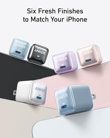 Anker USB C Charger Block 20W (Nano Pro), PIQ 3.0 Compact Fast Charger for iPhone 17/16/15/14/13 Series, Galaxy, Pixel 4/3, iPad (Cable Not Included) - Image 4