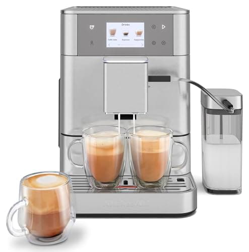 KitchenAid Fully Automatic Espresso Machine KF7 with Milk Attachment, KES8557SX, Stainless Steel - Image 1