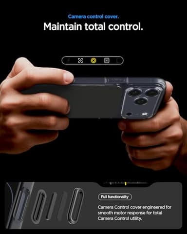 Spigen for iPhone 17 Pro Max Case, Ultra Hybrid T MagFit [Camera Control Button] [Compatible with Magsafe] - Matte Black - Image 8