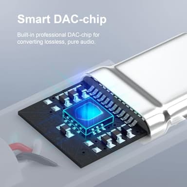 Duyasurs 2 Pack USB C to 3.5mm Headphone Jack Adapter, USB C to Aux Audio Dongle Cable Cord Compatible with iPhone 16/15 Pro/15 Pro Max, iPad Pro, MacBook, Samsung S21-24, Pixel 7/6/5 - Image 4