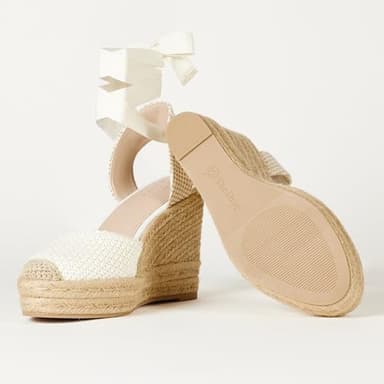 The Drop Women's Zuki Wedge Espadrille, White, 7.5 - Image 4