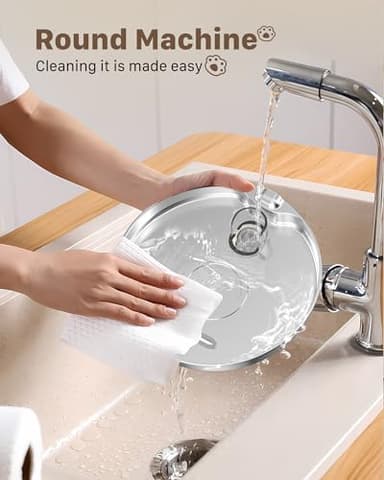 Cat Water Fountain Stainless Steel: 74oz/2.2L Cat Fountain for Drinking - Pet Water Fountain for Cats Inside - Quiet Cats Water Bowl Dispenser - Kitty Drinking Fountains - for Pets& Small Animals - Image 9