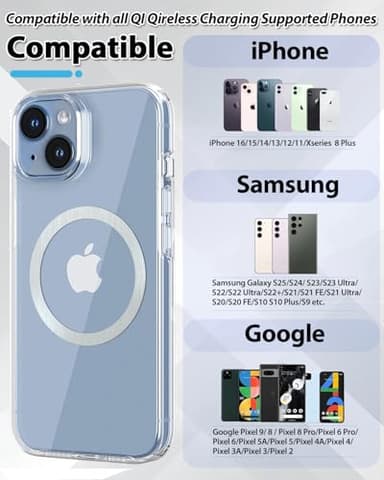 KALAPOP Metal Rings 6PCS,Ultra-Thin(0.4mm)for MagSafe Sticker/Magnetic Adapter/Phone Cases/Wireless charger,Compatible with iPhone 17/Air/16/15/14/13,Galaxy S24/S23/S22/Kindle,For Mag Safe Accessories - Image 5