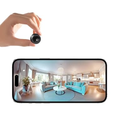 Piegricdiat Spy Camera Hidden Camera,Nanny Cam Hidden Cameras,Micro Cameras Spy Wireless for Home,App Control with Motion Detection and Night Vision - Image 1