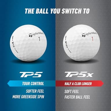TaylorMade Golf 2024 TP5X Golf Balls ONE Dozen - Image 5