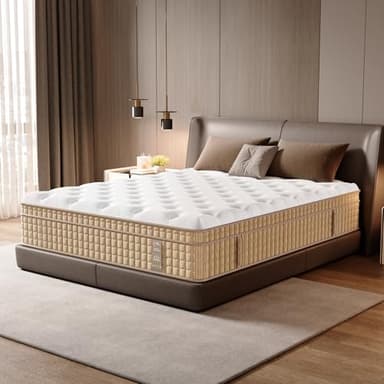 BedStory Queen Mattress Hybrid 14 Inch Plush Mattresses Gel Memory Foam & Pocket Spring Bed for Back Pain Relief, Fiberglass-Free, CertiPUR-US - Image 7