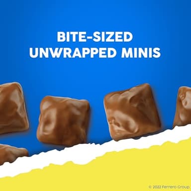 Butterfinger Unwrapped Minis, Bulk 12 Bags, Chocolatey, Peanut-Buttery, Resealable Bag, 8 oz Each - Image 3