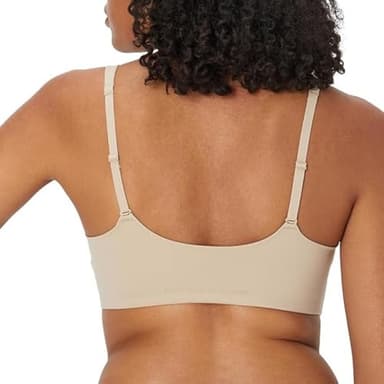 Champion Women's Sports, Soft Touch, Moisture-Wicking Bra, Retired, Champagne Frost, Small - Image 3