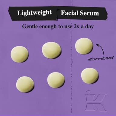 Kiehl's Daily Micro-Dose Anti-Aging Retinol Facial Serum, Reduces Wrinkles, Firms Skin, Evens Skin Tone, Youth Renewing & Hydrating Formula, with Retinol & Ceramides, Paraben-free - 1.7 fl oz - Image 2