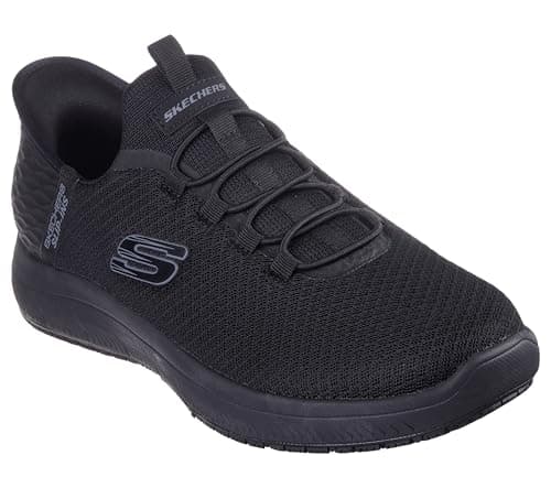 Skechers Men's Summits Colsin Sr Hands Free Slip -Ins, BBK, 11 Wide - Image 1