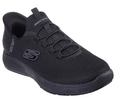 Skechers Men's Summits Colsin Sr Hands Free Slip -Ins, BBK, 11 Wide - Image 1