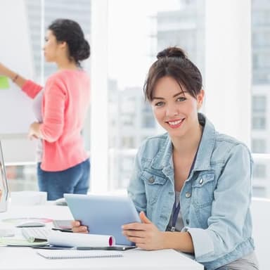 100Pcs Clear Plastic Horizontal Name Tags Badge ID Card Holders and 100Pcs Lanyards with Clip (Navy Blue) - Image 7