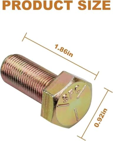 New of Bad Boy 018-6020-00 Blade Bolt for ZT, CZT, MZ, Outlaw, Magnum, Maverik and More (3-Pack) - Image 2