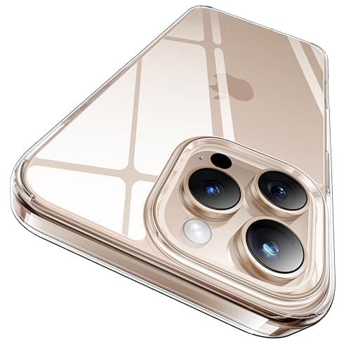 CASEKOO for iPhone 16 Pro Max Case Crystal Clear, [Never Yellow Technology] [12FT Military-Grade Protection] Slim Thin Transparent Cover for iPhone 16 ProMax Phone Case 6.9 inch, Clear - Image 1