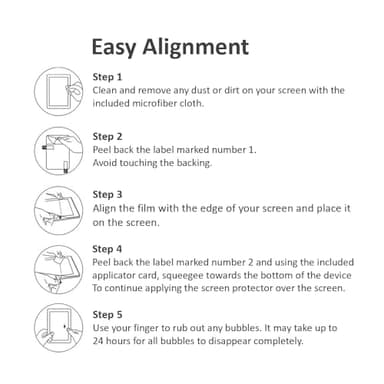 Antiglare Screen Protector (2 Pack), for Amazon Kindle Paperwhite (2024 Releases) and Kindle Colorsoft - Image 4