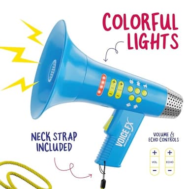Voice Changer for Kids - Gifts for Kids - Voice Changing Device for Boys & Girls Ages 3-8+ Olds - Birthday Gifts for 3, 4, 5, 7, 8 Year Old Boy - Cool Outdoor Toys Gift Ideas for Kid, Toddler - Image 6