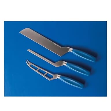 BOSKA Premium Soft cheese knife Blue - Professional cheese cutter - 140 mm - Cheese Knife - Full tang - For soft cheese - Premium Quality - HACCP knife - 1896 Collection - Image 3