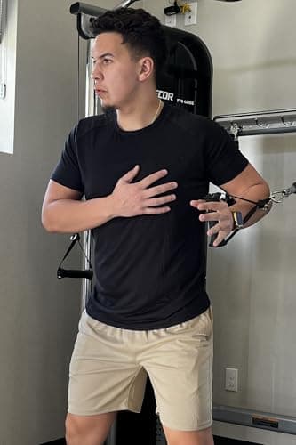 COOFANDY Men's 3 Pack Workout Gym Shorts Lightweight Athletic Mesh Shorts Quick Dry Bodybuilding Training Shorts with Pocket - Image 4