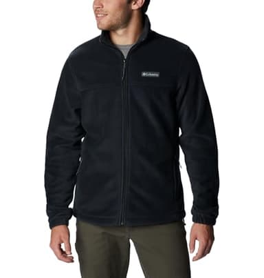 Columbia Men's Steens Mountain 2.0 Full Zip Fleece Jacket, Black, Medium - Image 1