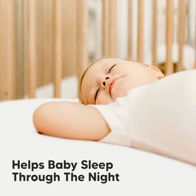 2-Pack Waterproof Baby Crib Sheets for Boys, Girls - 52x28 Viscose Derived from Bamboo Toddler Bed Sheet Neutral, Fitted Crib Mattress Protector Cover for Baby Bedding, Soft & Gentle (Soft White) - Image 7