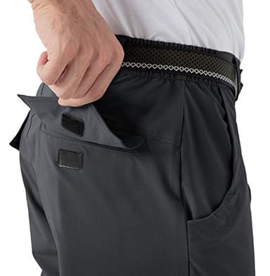Rdruko Men's Hiking Pants Lightweight Quick Dry Water Resistant Outdoor Travel Work Fishing Pants 6 Pockets (Dark Gray,US 36) - Image 8