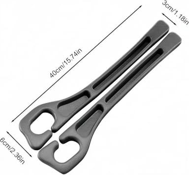 Car Seat Gap Filler 2-Pack, Universal Fit Soft Foam Car Seat Gap Plug to Fill The Gap Between Seat and Console, Car Seat Crevice Blocker Stop Things from Dropping, Auto Accessories for SUV Truck Sedan - Image 7