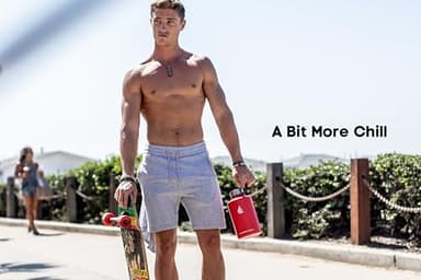 HYDRO CELL Stainless Steel Insulated Water Bottle with Straw - For Cold & Hot Drinks - Metal Vacuum Flask with Screw Cap and Modern Leakproof Sport Thermos for Adults (Mandarin 64oz) - Image 7