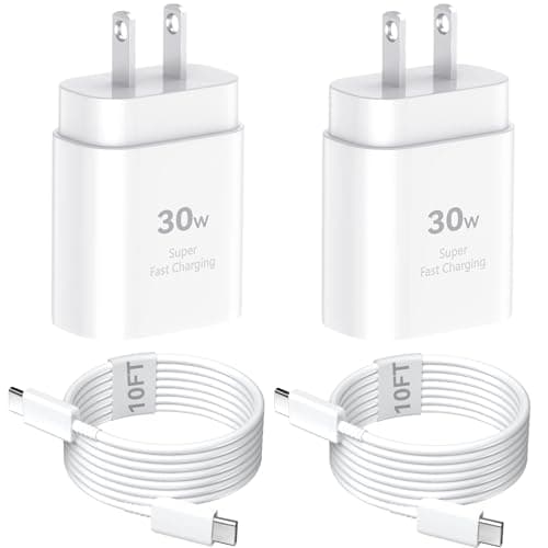 for iPhone 17 Charger Fast Charging, 30W USB C iPhone 17 Pro Max Chargers Block with 10Foot Long Type C Charger Fast Charging Cable Cord for iPhone 17 16 15 Pro/Pro Max/Plus Series/Android Phone - Image 1