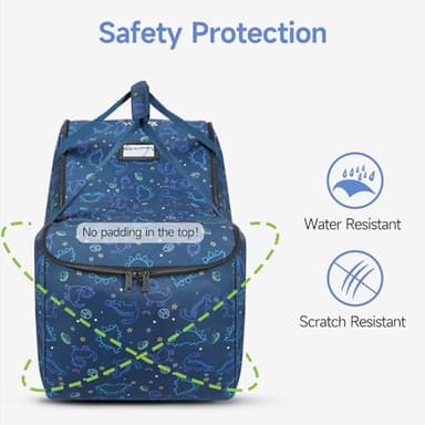 YOREPEK Infant Car Seat Travel Bag Compatible with Nuna Pipa Car Seat and Base,Fit for Graco SnugRide 35 Lite and Base,Car Seat Carrier for Airport,Carseat Travel Cover for Baby Travel Essentials,BLUE - Image 3