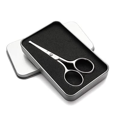 LIVINGO Premium Manicure Rounded Tip Scissors Multi-purpose Stainless Steel Cuticle Pedicure Beauty Grooming Kit for Nail, Eyebrow, Eyelash, Dry Skin, Nose Hair 3.5 inch - Image 7
