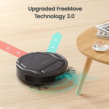 Lefant Robot Vacuum Cleaner M210 Pro,Slim,Quiet,2200Pa Suction,120 Min Self-Charging Robotic Vacuums, Freemove 3.0,WiFi/APP/Alexa,6 Cleaning Modes Ideal for Hard Floors Pet Hair Low Carpet,Black - Image 7