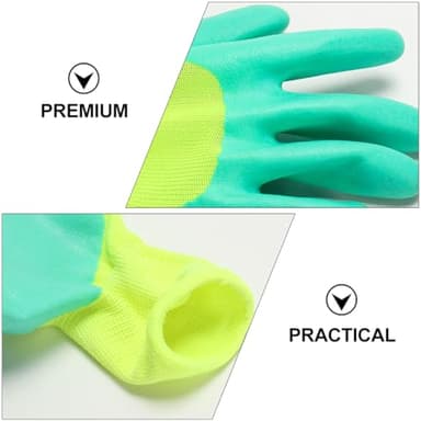 2 Pairs Hamster Gloves, Animals Glove to Handle Hamsters Hamster Bite Gloves Small Animal Handling Gloves Bite Gloves for Hamsters Rubber Pet Cat Gloves - Image 8