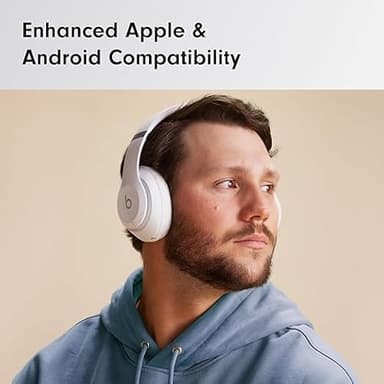 Beats Studio Pro - Wireless Bluetooth Noise Cancelling Headphones - Personalized Spatial Audio, USB-C Lossless Audio, Apple & Android Compatibility - Matte White (Renewed Premium) - Image 6