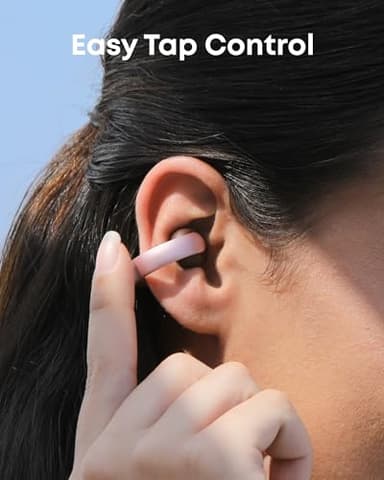 Soundcore AeroClip by Anker, Open-Ear Earbuds, Clip-On Headphones, Adaptive Comfort, Clear Calls with 4 Mics and AI, Stable Fit, 12mm Drivers for Powerful Bass, Hi-Res, Open-Ring Design - Image 5