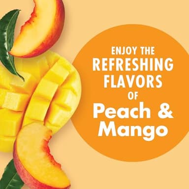 V8 Energy Peach Mango Energy Drink, 8 fl oz Can (24 Pack) - Image 5