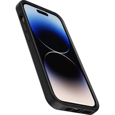 OtterBox iPhone 14 Pro Max (ONLY) Symmetry Series+ Case - Black, Ultra-Sleek, Snaps to MagSafe, Raised Edges Protect Camera & Screen - Image 4