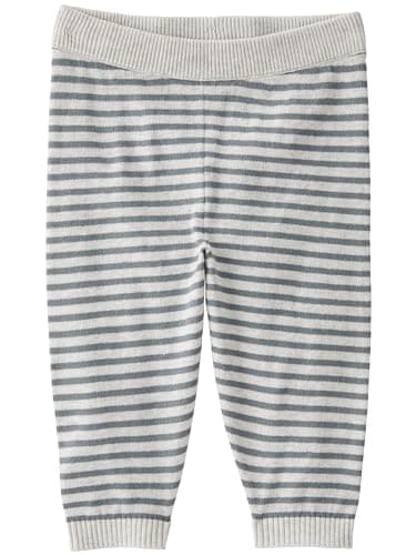 little planet by carter's unisex-baby Sweater Knit 2-Piece Set made with Organic Cotton, Grey Heather, 12M - Image 2