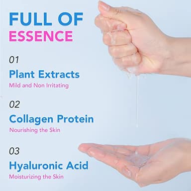 VESPRO Collagen Essence Sheet Facial Masks (48 Pack), Bulk Sheet Masks for Face, Skincare for All Skin Types, Moisturizing and Soothing, Natural Skin Care Spa Face Mask - Image 5