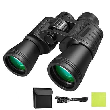 20x50 Binoculars for Adults,Compact Binocular High Power Easy Focus with Low Light Vision,Waterproof Binoculars for Bird Watching,Performances,Hunting,Sports Games,Travel with Carrying Bag - Image 1