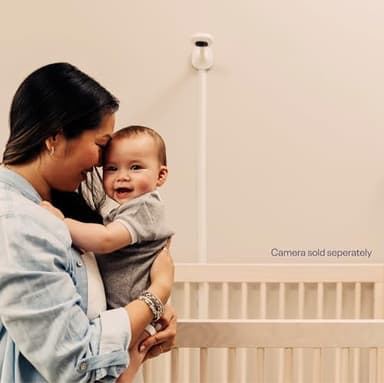 Nanit Pro Baby Monitor Wall Mount Accessory – Baby Camera Wall Mount for Crib, Space-Saving Baby Monitor Holder & Camera Mount (Camera Sold Separately) - Image 3