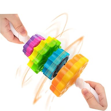 LBAIBB (1 PCS Spinning Stacking Toy,Spin Toy for Toddlers 1-3,Sensory Toys for Toddlers 1-3,Rainbow Spin Tower,Autism Spin Stack Toys,Suitable for Gifts for Boys and Girl - Image 5