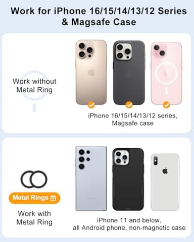 IYOFINE Tesla Phone Mount for tesla model y accessories 2025, No Glue Required, for MagSafe Magnetic Car Dash Phone Holder for Tesla Model 3/Y/S/X/Cybertruck Accessories (for Model 3/Y/S/X/Cybertruck) - Image 6