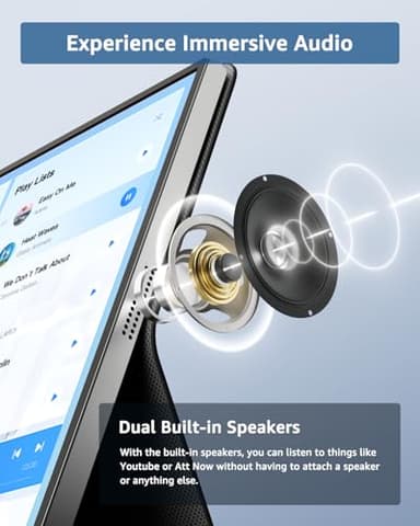 Yodoit Portable Monitor for Laptop, 15.6" 1920×1080 Travel Monitor FHD Screen IPS Display with USB Type C Port, Speakers and Smart Cover Compatible with PC, MacBook, Xbox (Black) - Image 7