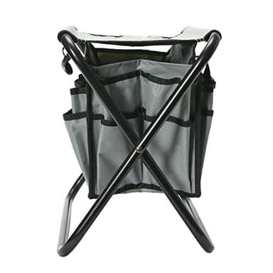 Household Essentials Household Essentials Collapsible Utility Stool, Gray - Image 9