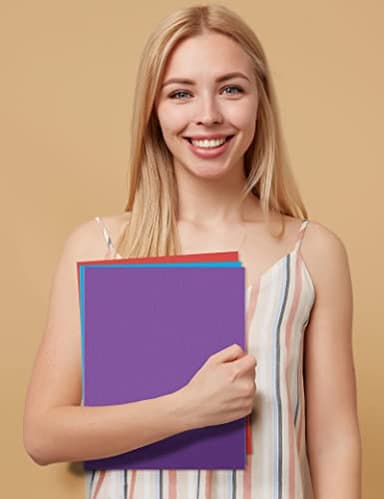 SUNEE Folders with Pockets(25 Pack, Assorted Colors), 2 Pocket Folders Fit Letter Size Paper, Paper File Folder for School Office Home Business - Image 7