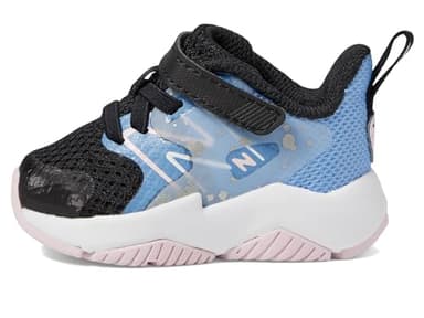 New Balance Baby ITRAVBL2 Running Shoe, Black/Blue Laguna/Light Raspberry, 2 Wide US Unisex Infant - Image 4