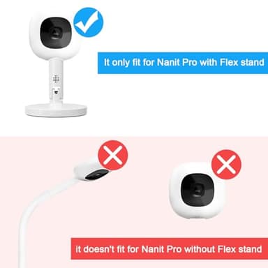 67" Adjustable Height Baby Monitor Floor Stand Holder for Nanit Pro Smart Monitor & Flex Stand,Owlet Cam/Cam 2 /Owlet Duo 2, Baby Monitor,Also Cameras with 1/4 Thread Connection - Image 2