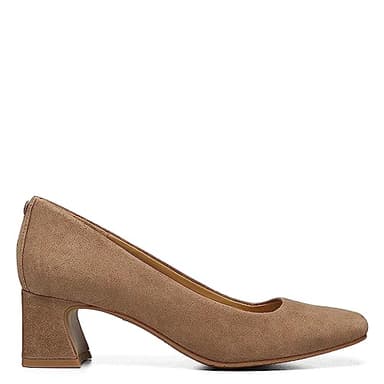 NYDJ Women's Fay Kid Suede Pump, Mink, 8.5 - Image 6