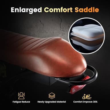 CYCROWN CycRun Electric Bike for Adults 750W Motor with 374.4WH Battery, 20MPH 55Miles Ebike for Adults - Image 6