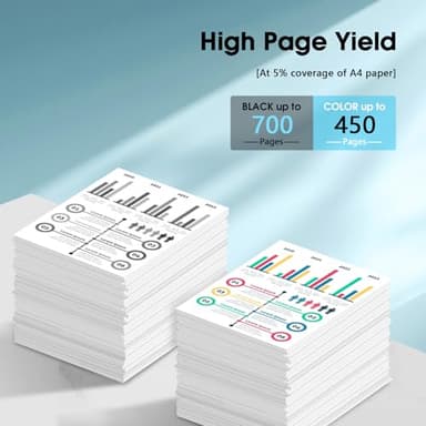 YATUNINK 67XL 67 Ink Cartridges Black/Color Combo Pack Replacement for HP Ink 67 XL Work for DeskJet 2755e 2855e 4155e 2700 2800e 4255e 2855e 4100e Envy 6055e 6000 6555e 6455e (Black, Tri-Color) - Image 3